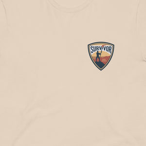 Survivor Badge Unisex T-Shirt