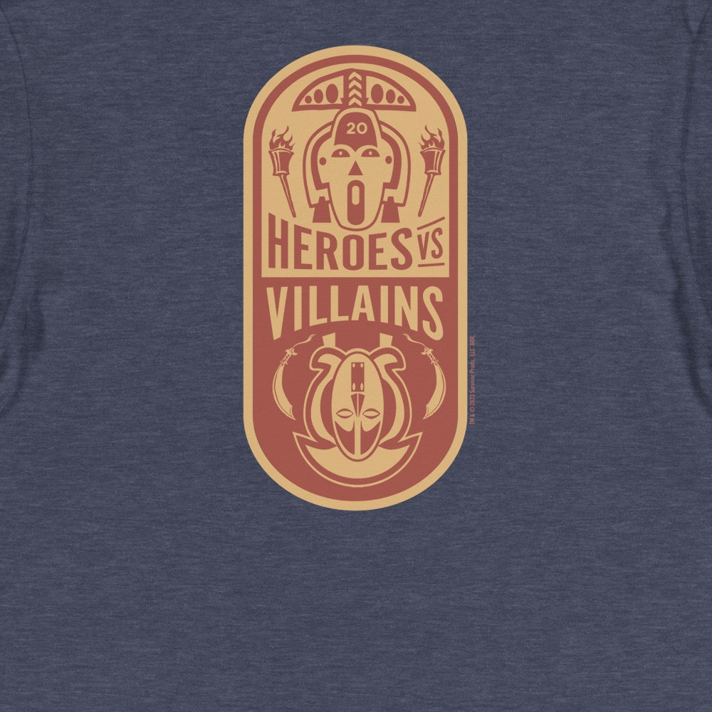 Survivor T-Shirt à manches longues Héros contre Villans
