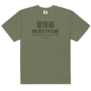 Survivor Fidschi Insel Komfort Farben T-Shirt