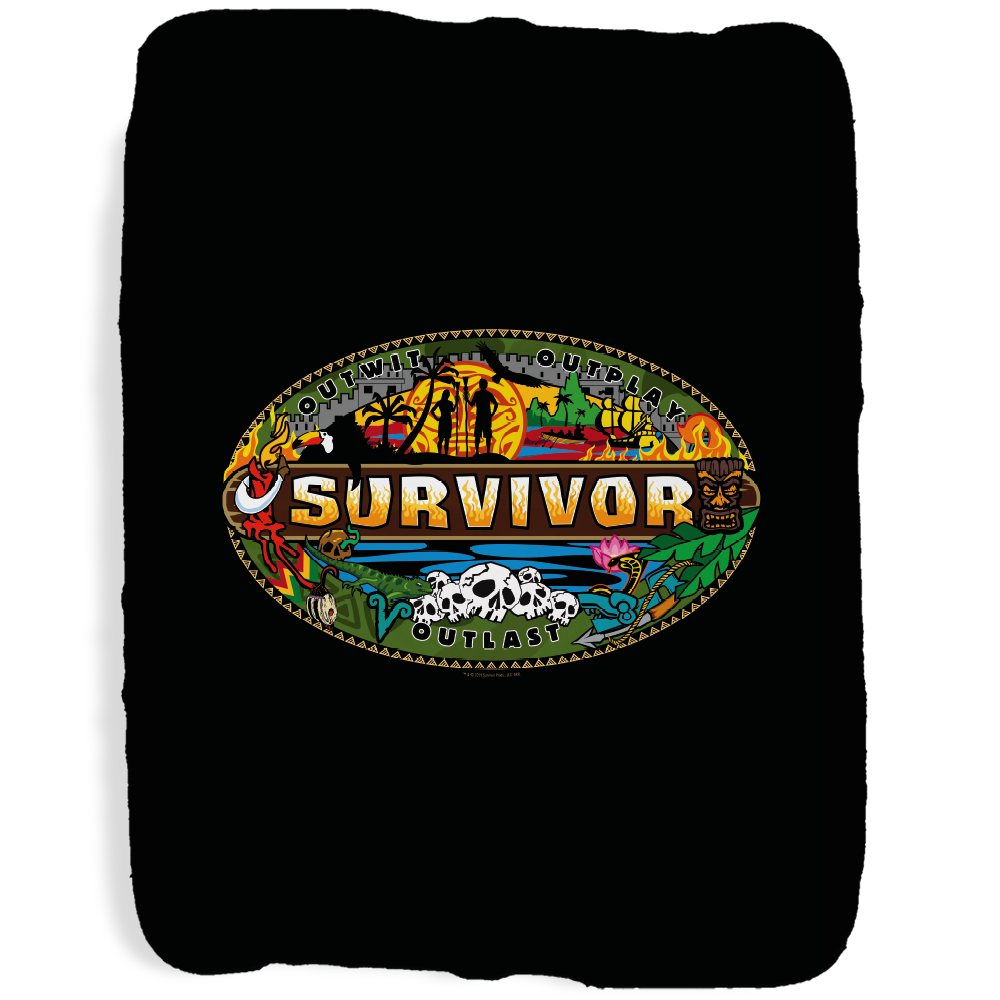 Survivor Mashup Logo Couverture Sherpa