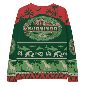 Survivor Mashup Logo Holiday Sweatshirt