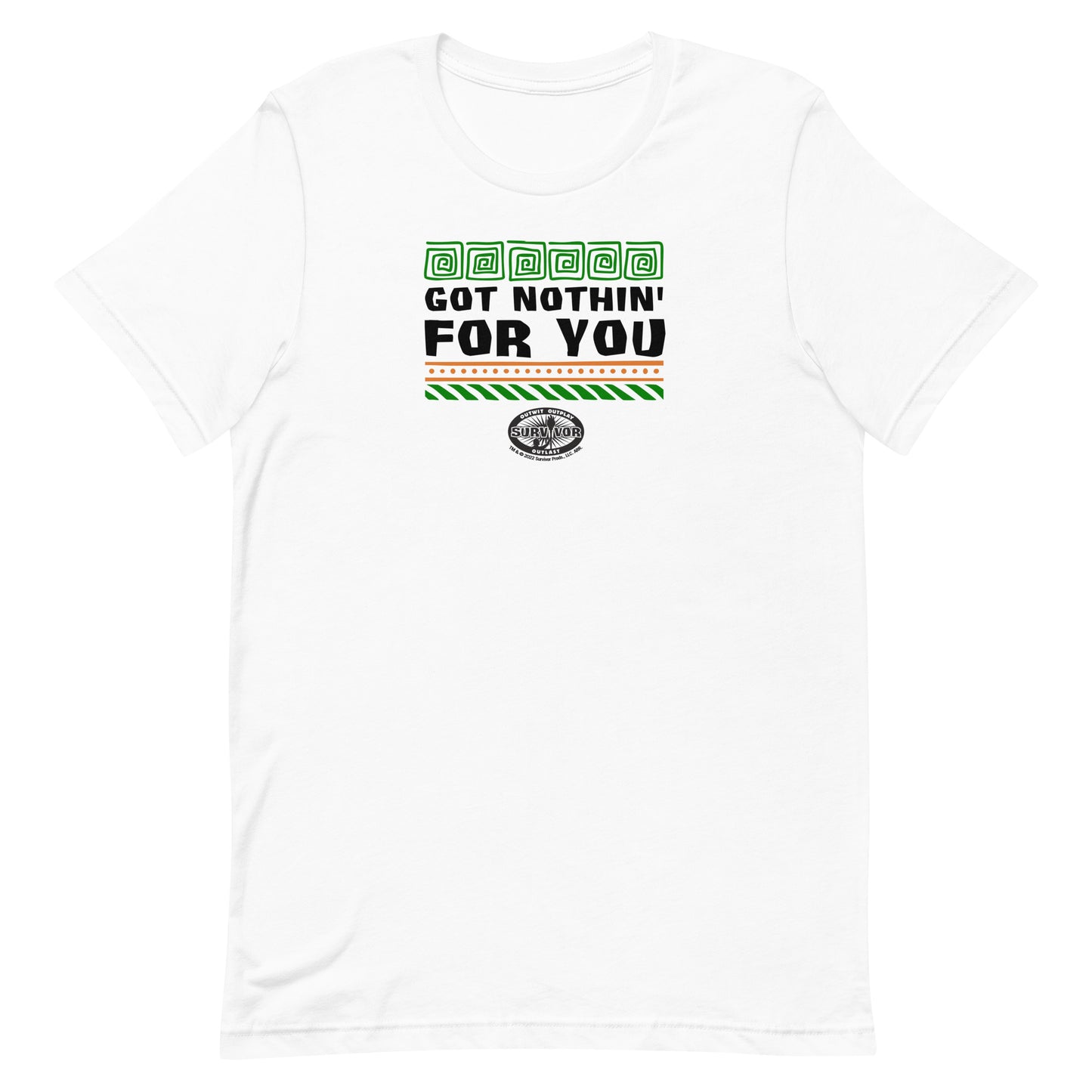 Survivor Got Nothin' For You Unisexe T-Shirt Premium