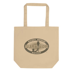 Survivor Outwit, Outplay, Outlast Large Eco Tote