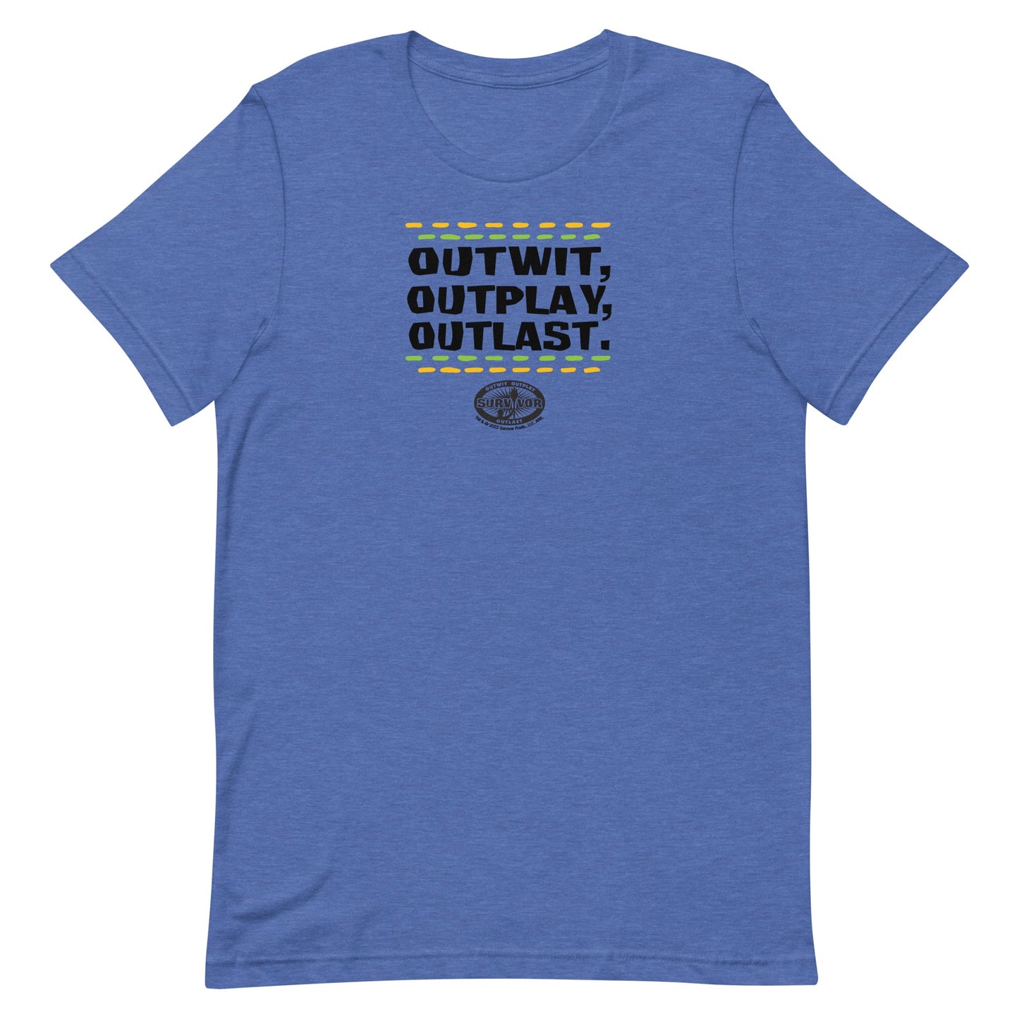Survivor Burlar, jugar, sobrevivir a las líneas Unisex Camiseta Premium