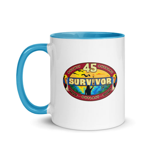 Survivor Season 45 Logo Two Tone Mug