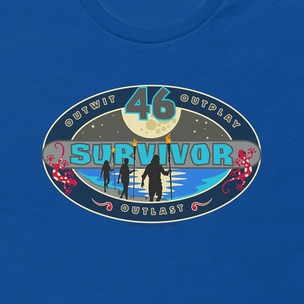 Survivor Temporada 46 Logo Adultos Camiseta