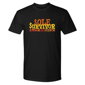 Survivor Einzige Survivor Erwachsene Kurzärmeliges T-Shirt