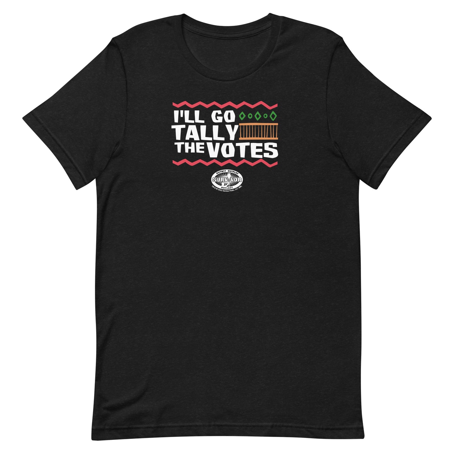 Survivor Comptabiliser les votes Unisexe T-Shirt Premium