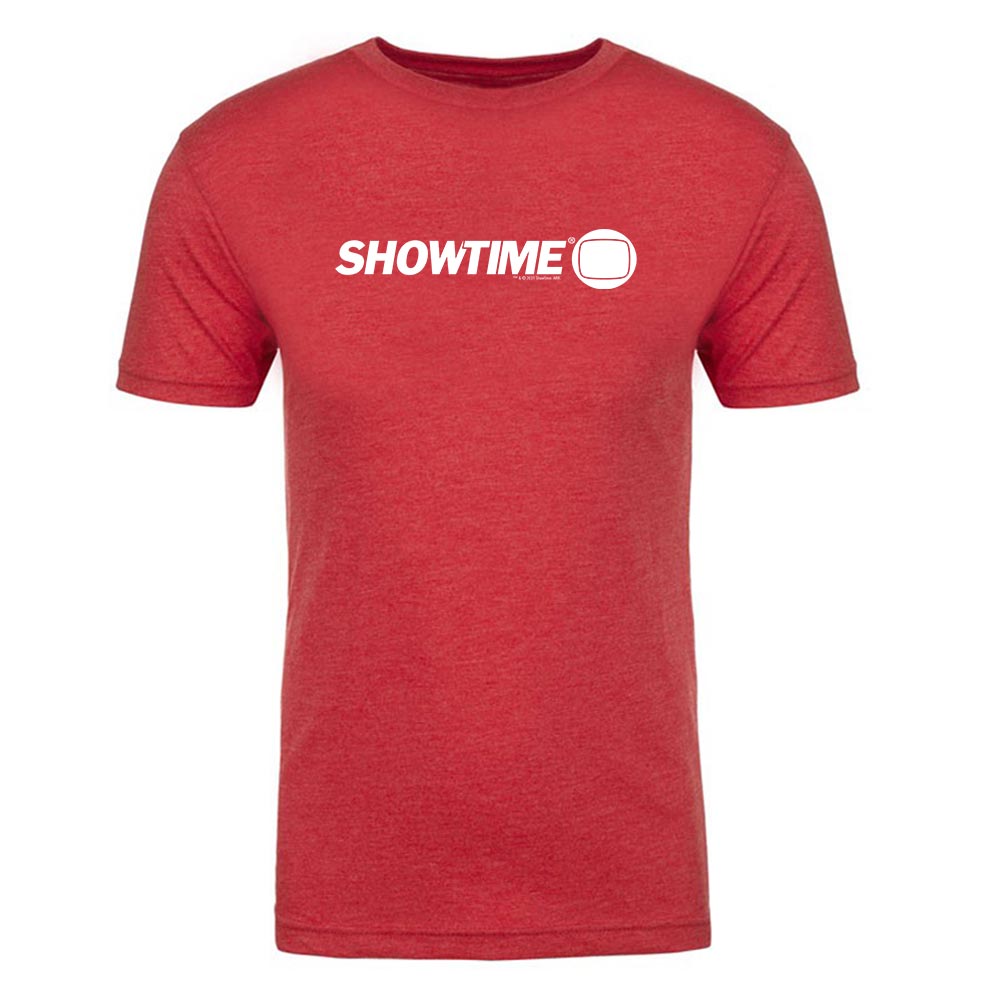 SHOWTIME Retro Logo Men's Tri-Blend T-Shirt