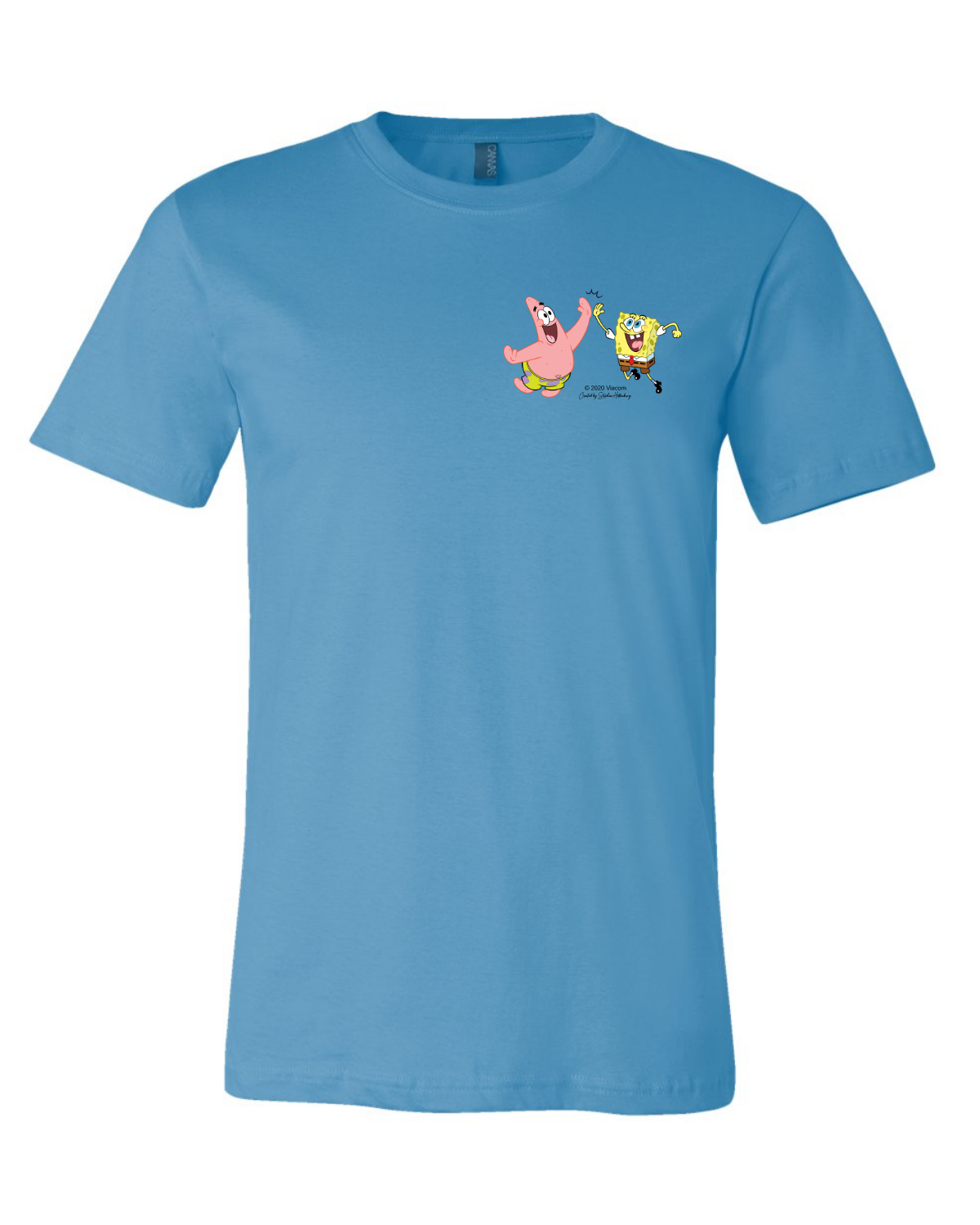 Spongebob Schwammkopf Do Stuff Together Pastell Kurzarm-T-Shirt