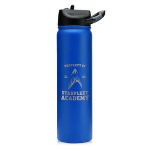 Star Trek: Starfleet Academy Flying Phoenix Delta Laser Engraved SIC Water Bottle