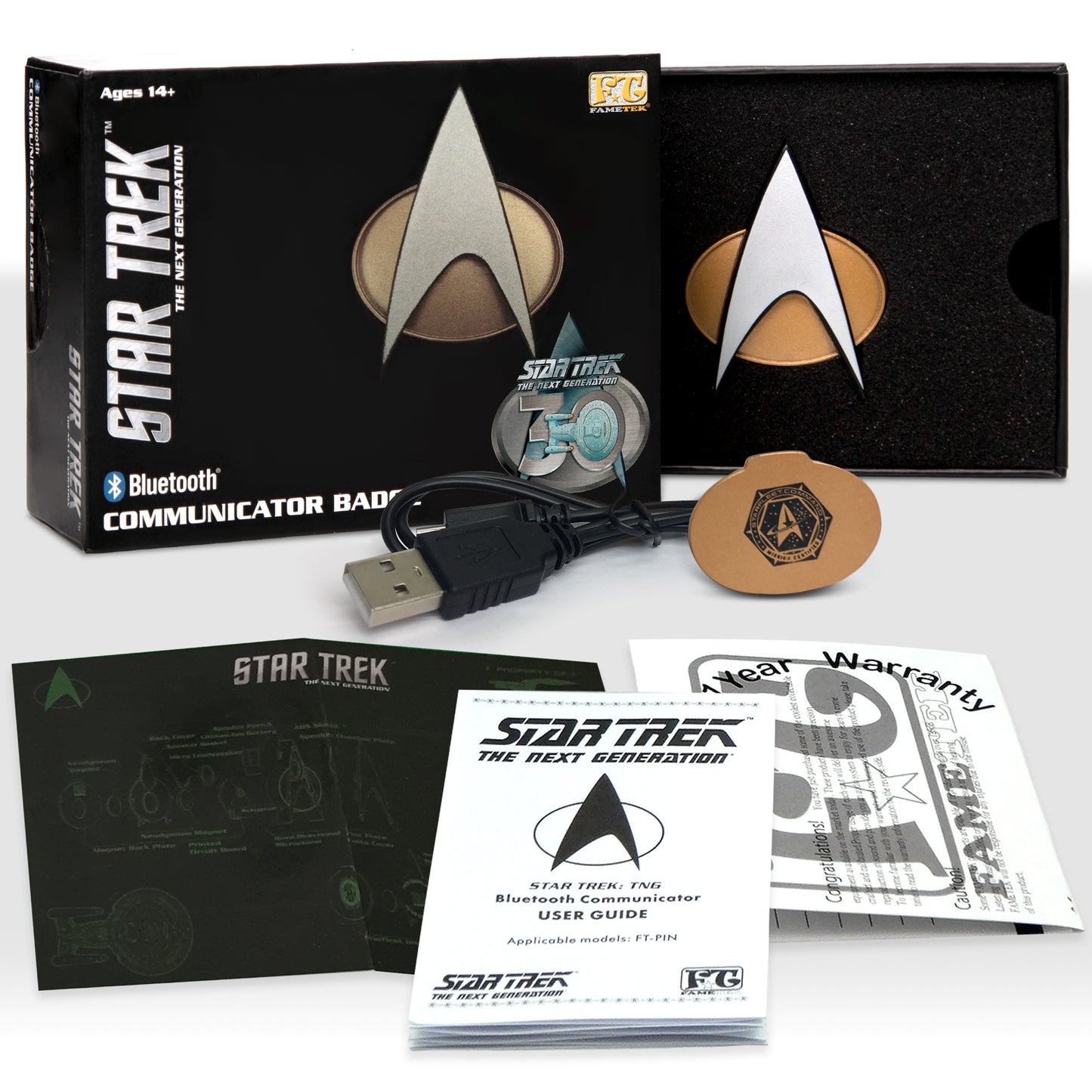 Star Trek: The Next Generation Bluetooth Communicator Abzeichen