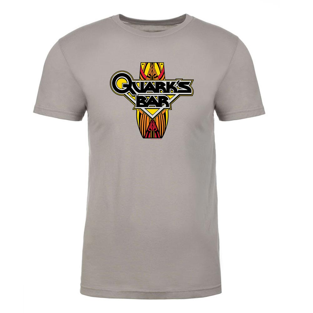 Star Trek: Deep Space Nine Quark's Bar Vintage Logo Adult Short Sleeve T-Shirt