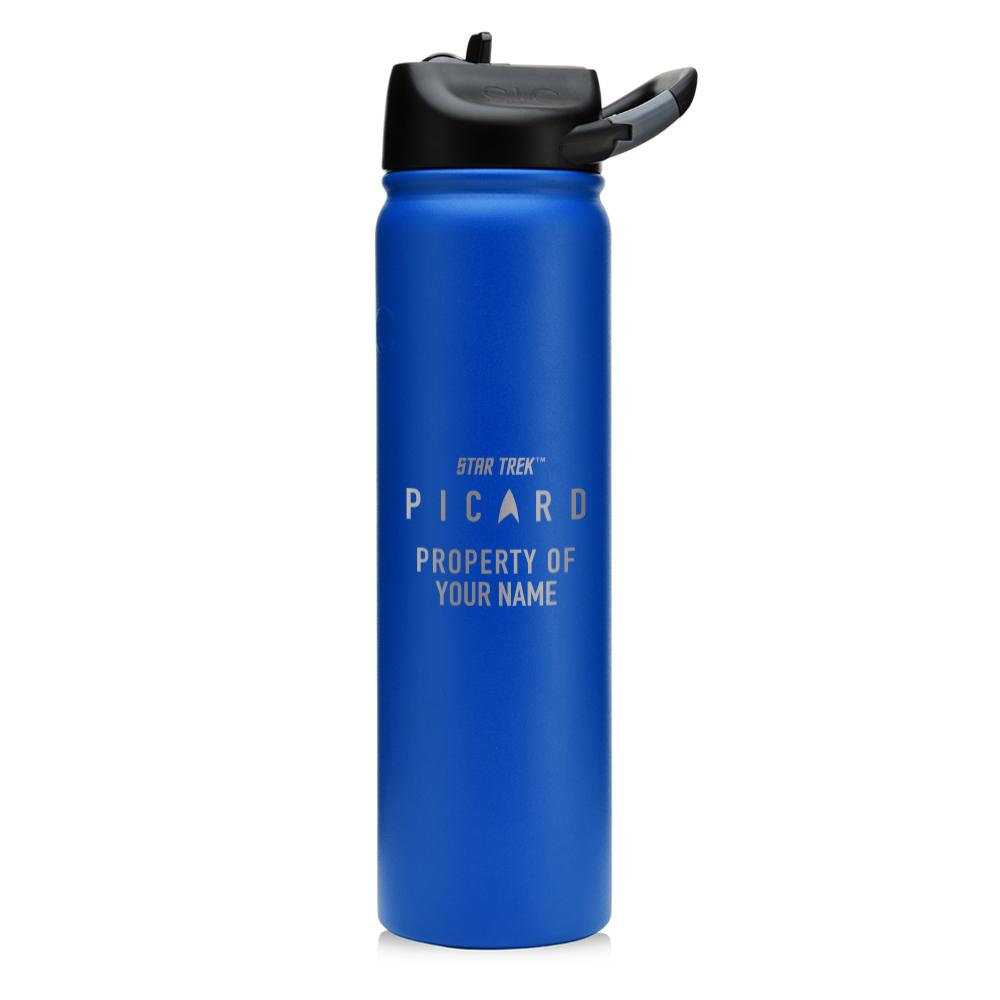 Star Trek: Picard Eigentum von Personalisierbar Lasergravierte SIC-Wasserflasche