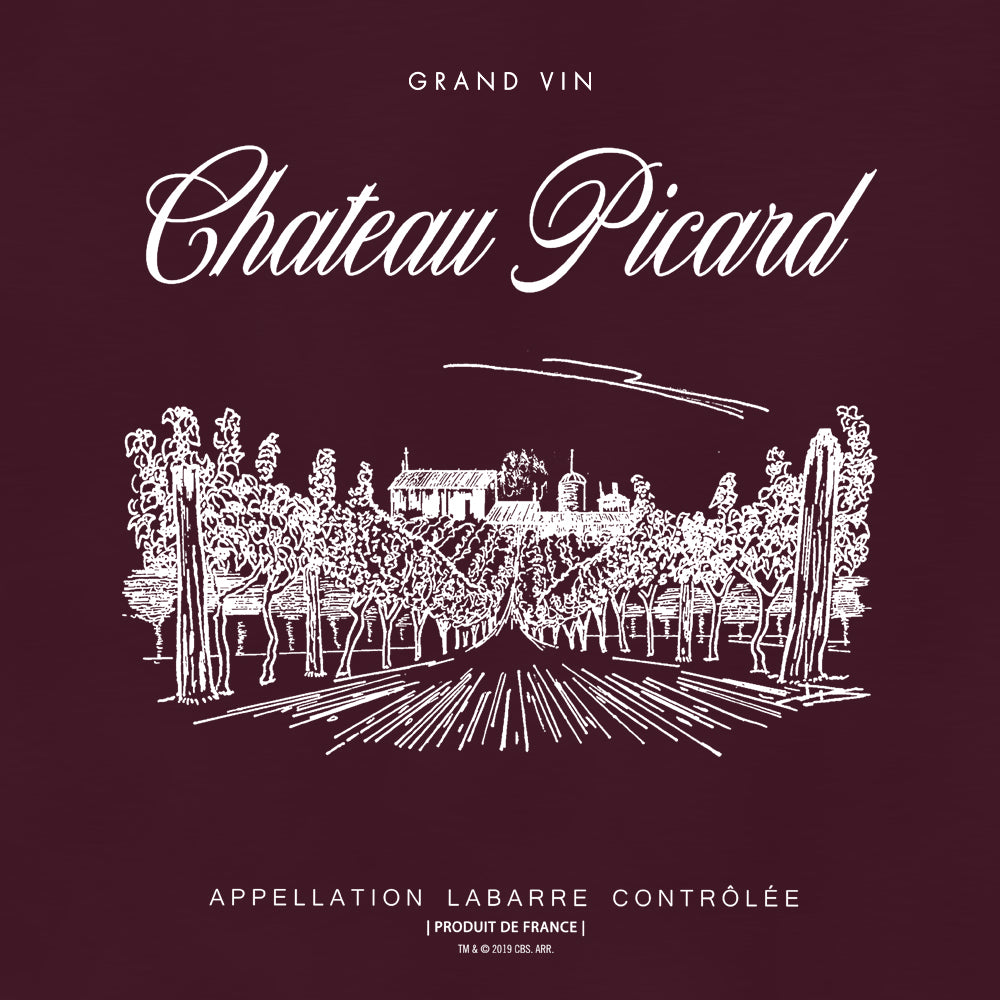 Star Trek: Picard Chateau Picard Vineyard Logo T-shirt à col en V féminin