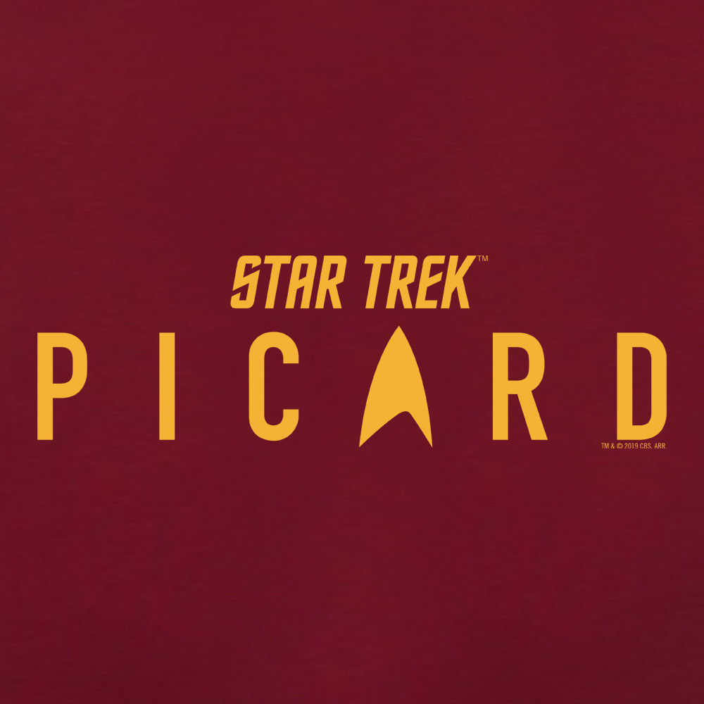 Star Trek: Picard Logo Adultos Camiseta de manga corta