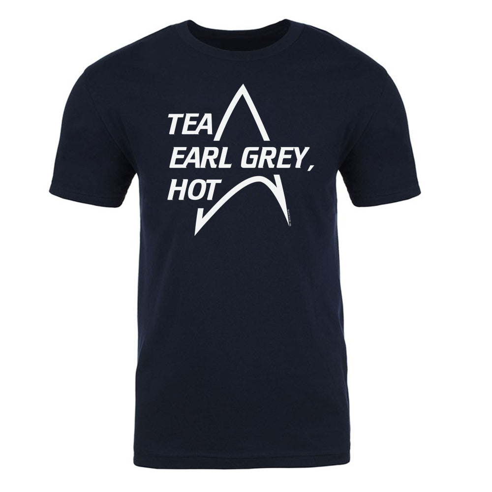 Star Trek: The Next Generation Thé Earl Grey chaud Adulte T-Shirt à manches courtes