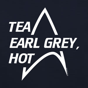 Star Trek: The Next Generation Thé Earl Grey chaud Adulte T-Shirt à manches courtes
