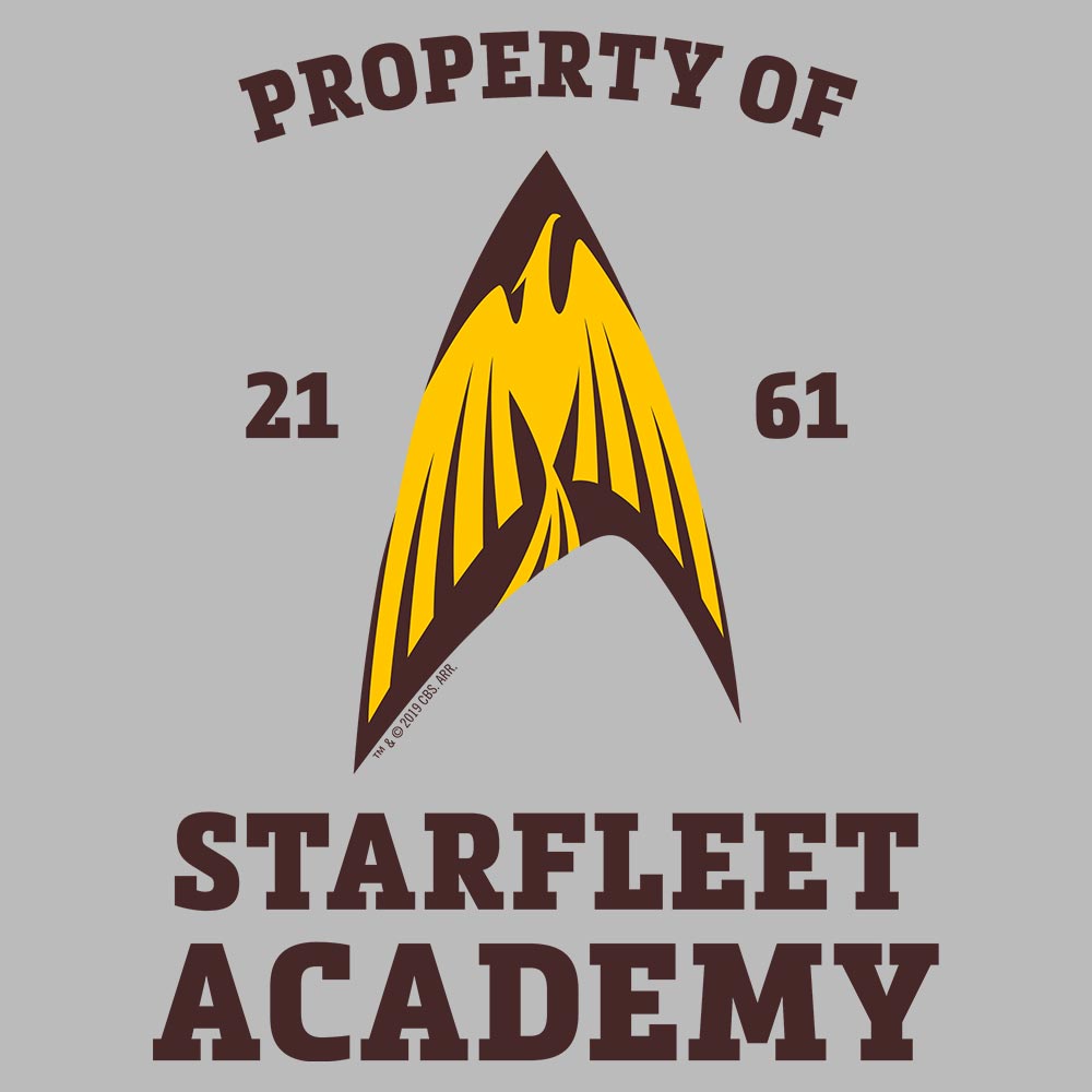 Star Trek Sternenflotten-Akademie Flying Phoenix Delta Fleece Sweatshirt mit Kapuze