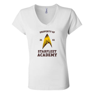 Star Trek Starfleet Academy Flying Phoenix Delta FemmesT-shirt à col en V 's
