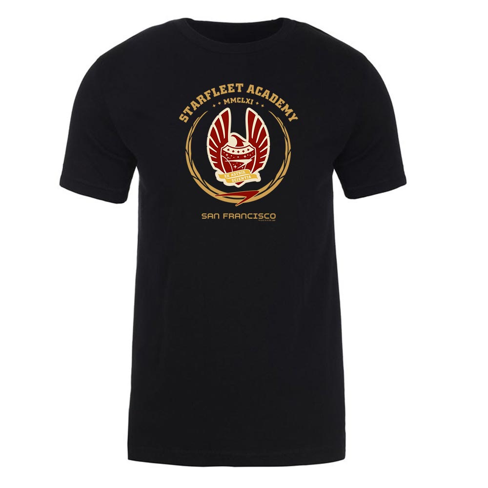 Star Trek Sternenflottenakademie San Francisco Phoenix Erwachsene T-Shirt mit kurzen Ärmeln