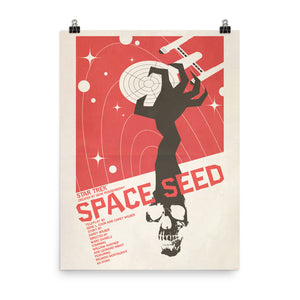 Star Trek: The Original Series Juan Ortiz Space Seed Premium Satin Poster