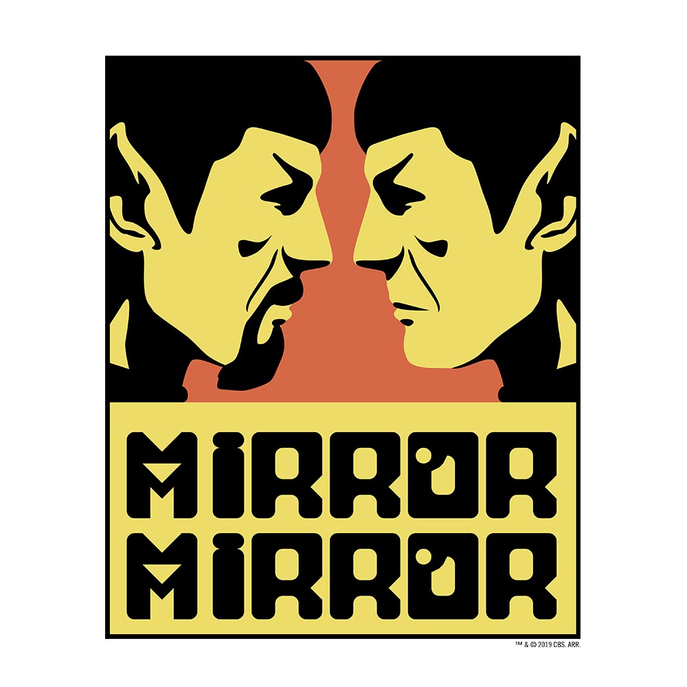 Star Trek: The Original Series Miroir Miroir Adulte T-Shirt à manches courtes
