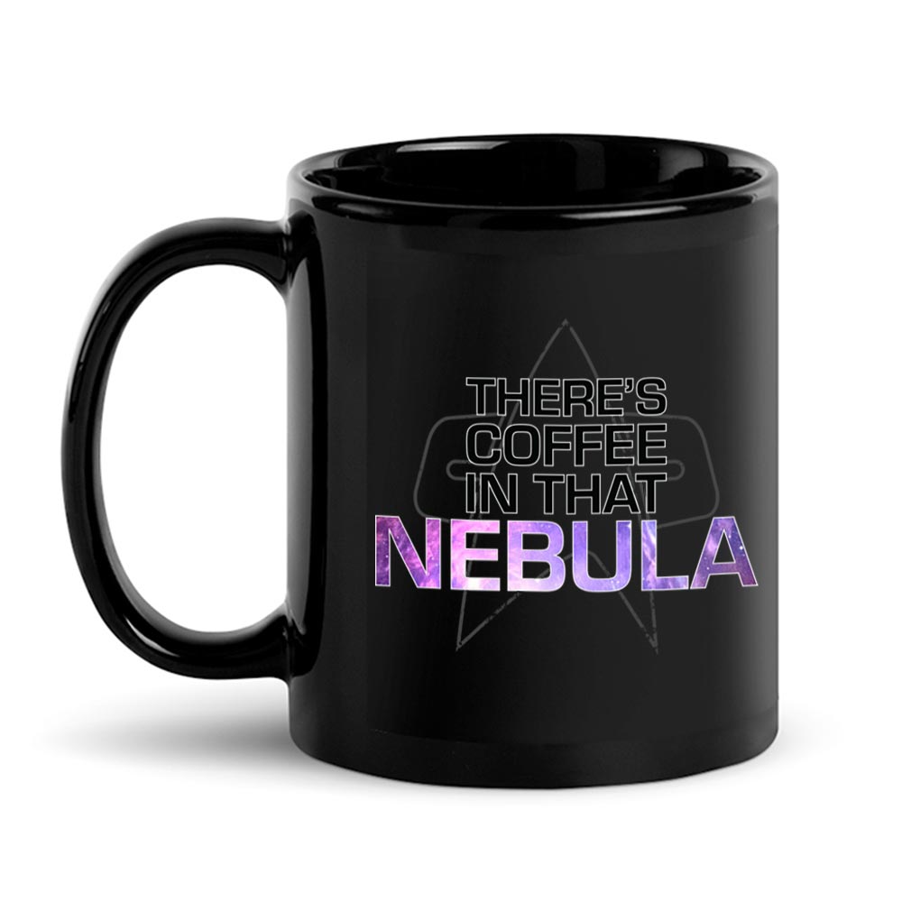 Star Trek: Voyager Tasse noire "Coffee In That Nebula