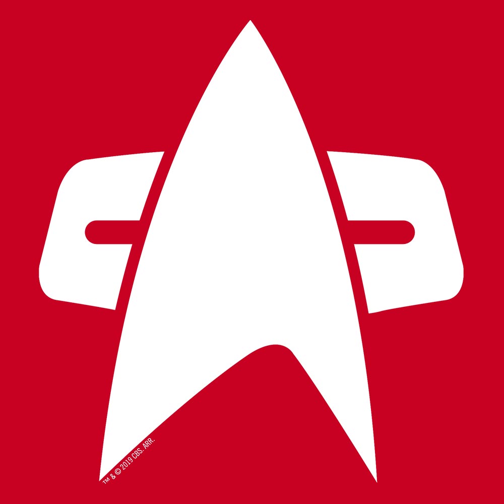Star Trek: Voyager Delta Adulte T-Shirt à manches courtes