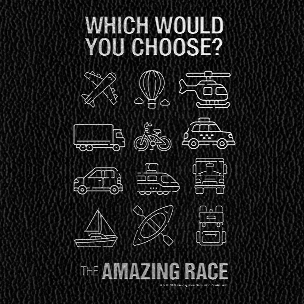 The Amazing Race Choose Your Adventure Journal