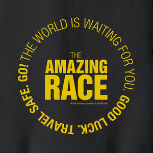 The Amazing Race Yellow Starting Badge Fleece Hooded Sweatshirt