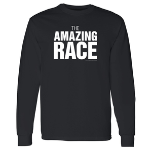 The Amazing Race One Color Logo Adult Long Sleeve T-Shirt