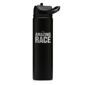The Amazing Race Logo Laser Engraved SIC Water Bottle