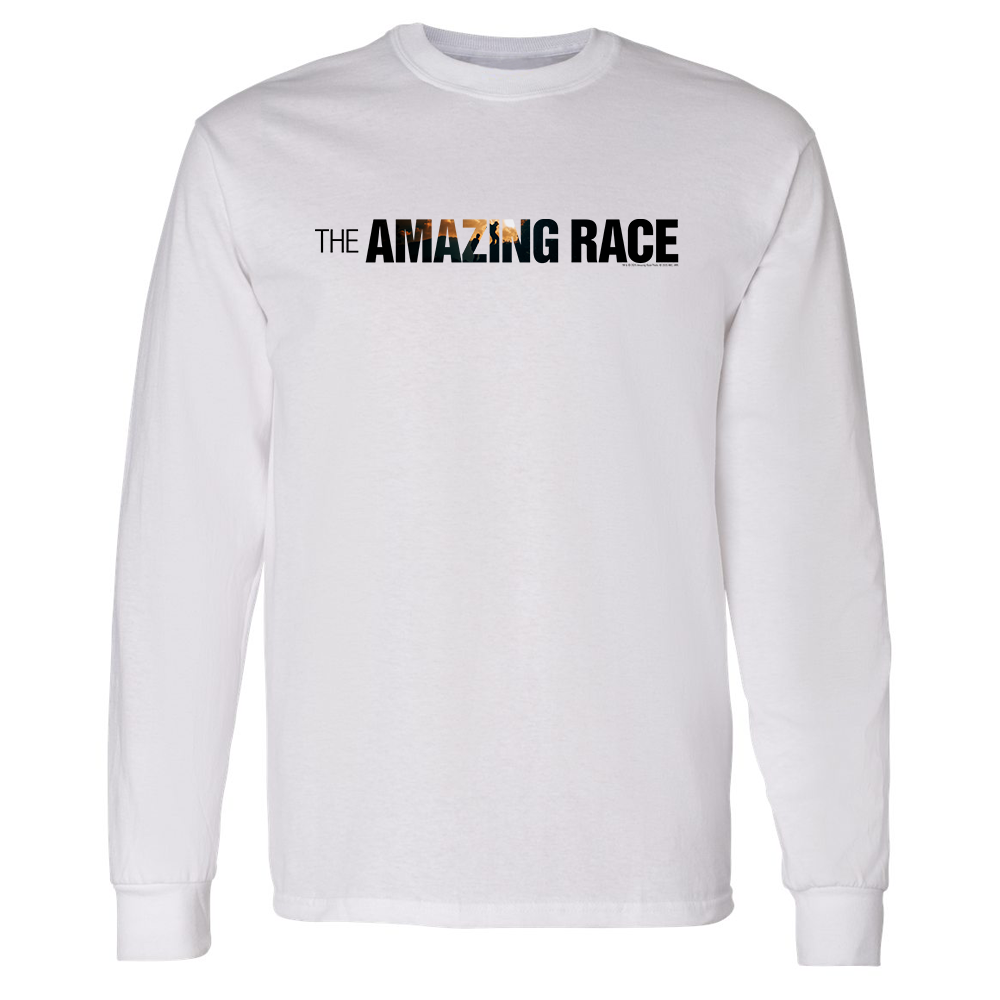The Amazing Race Horizontal Color Logo Adult Long Sleeve T-Shirt
