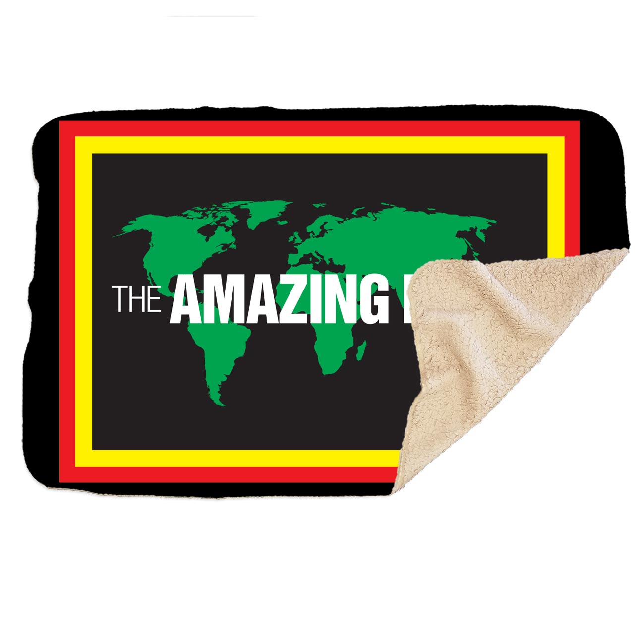 The Amazing Race Pit Stop Sherpa Blanket