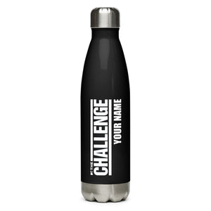 The Challenge Logo Personalized Water Bottle