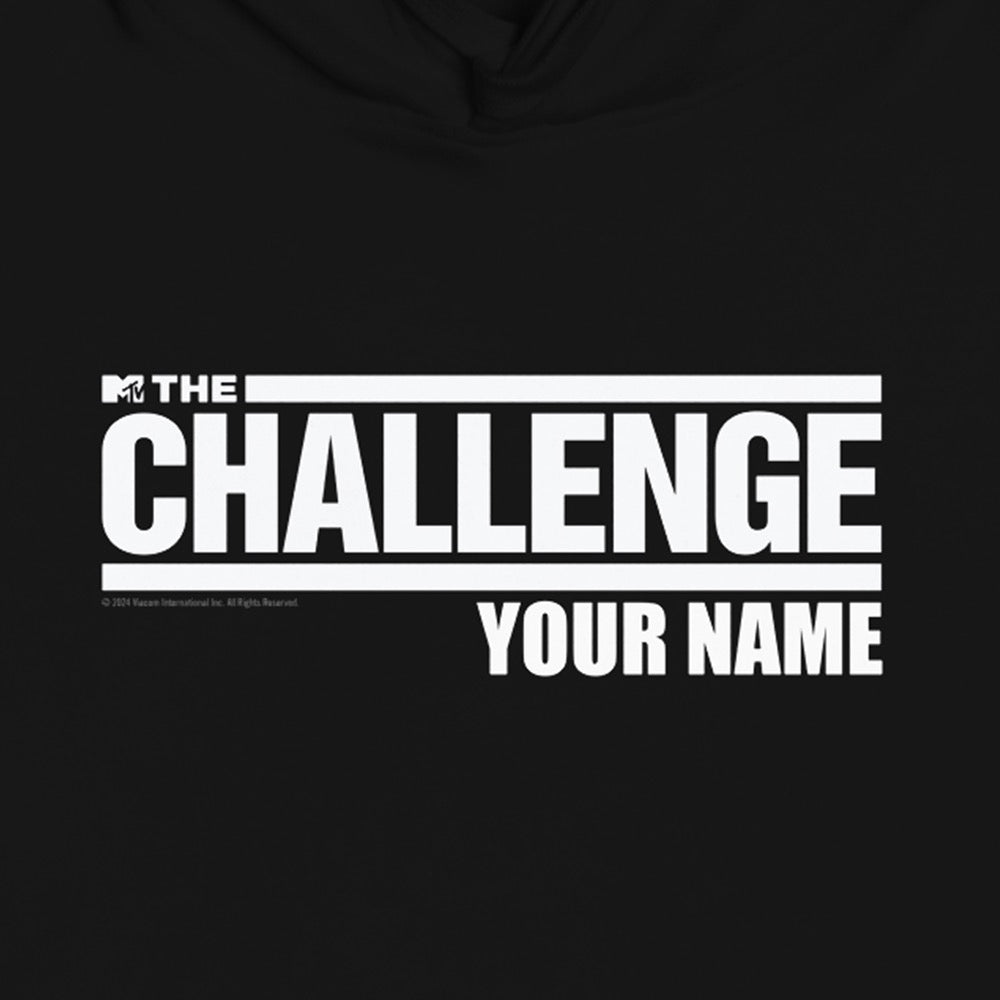 The Challenge Logo Personalisierbar Erwachsene Kapuzenpulli