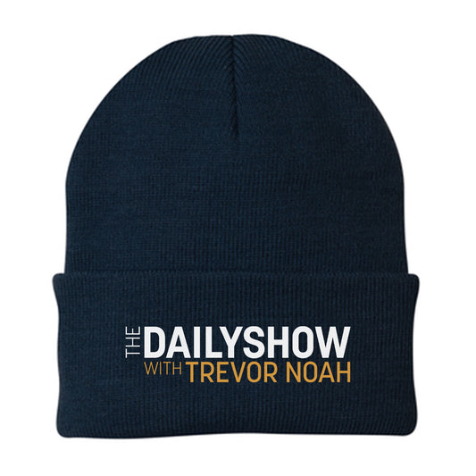 The Daily Show with Trevor Noah Logo Embroidered Beanie