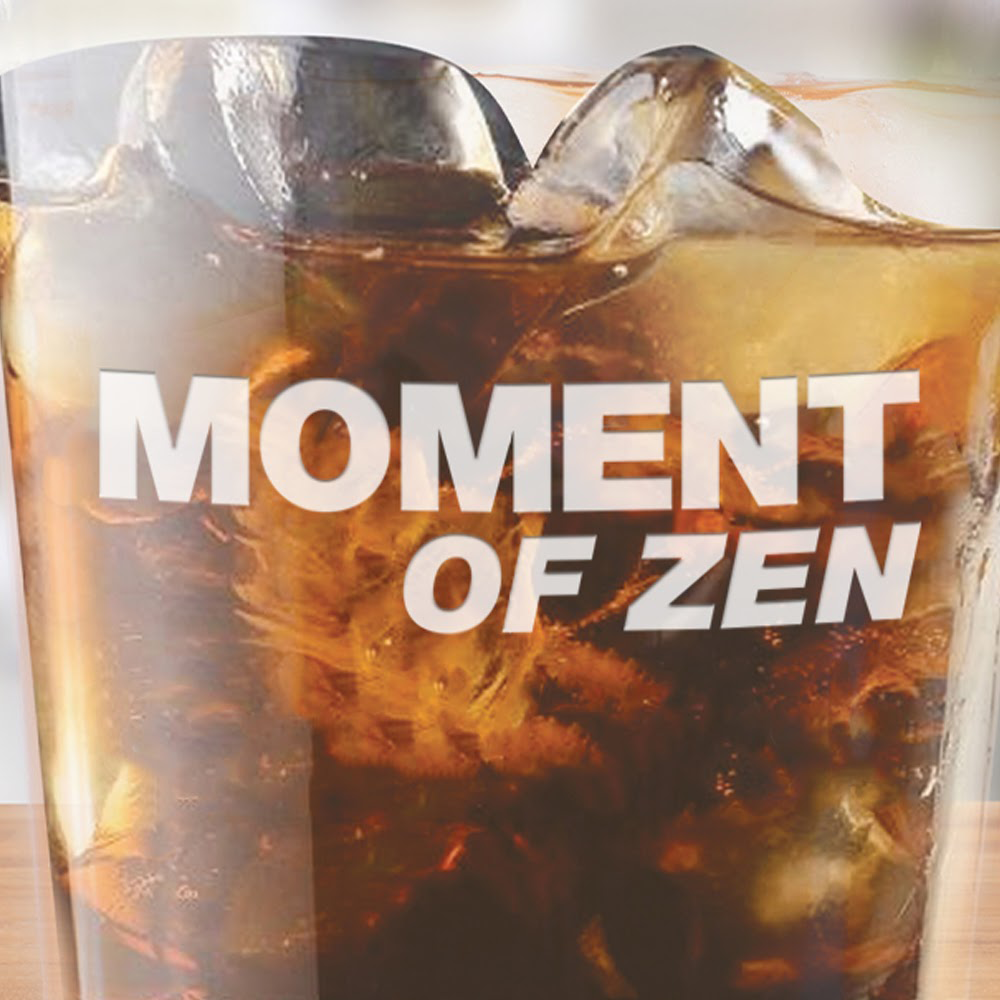 The Daily Show with Trevor Noah Moment of Zen Laser Engraved Rocks Glass