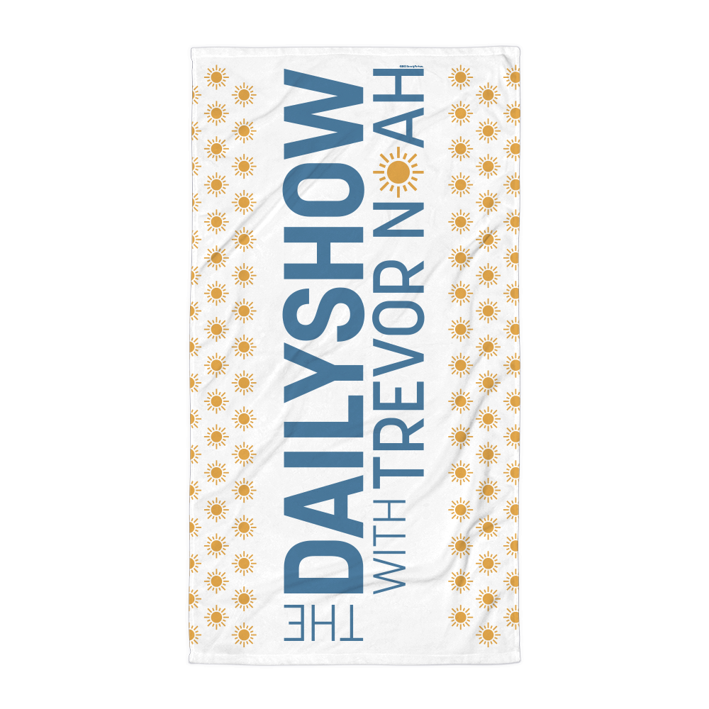 The Daily Show Sun Logo Beach Towel