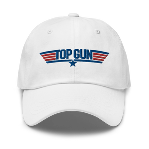 Top Gun Red & Blue Logo Classic Dad Hat