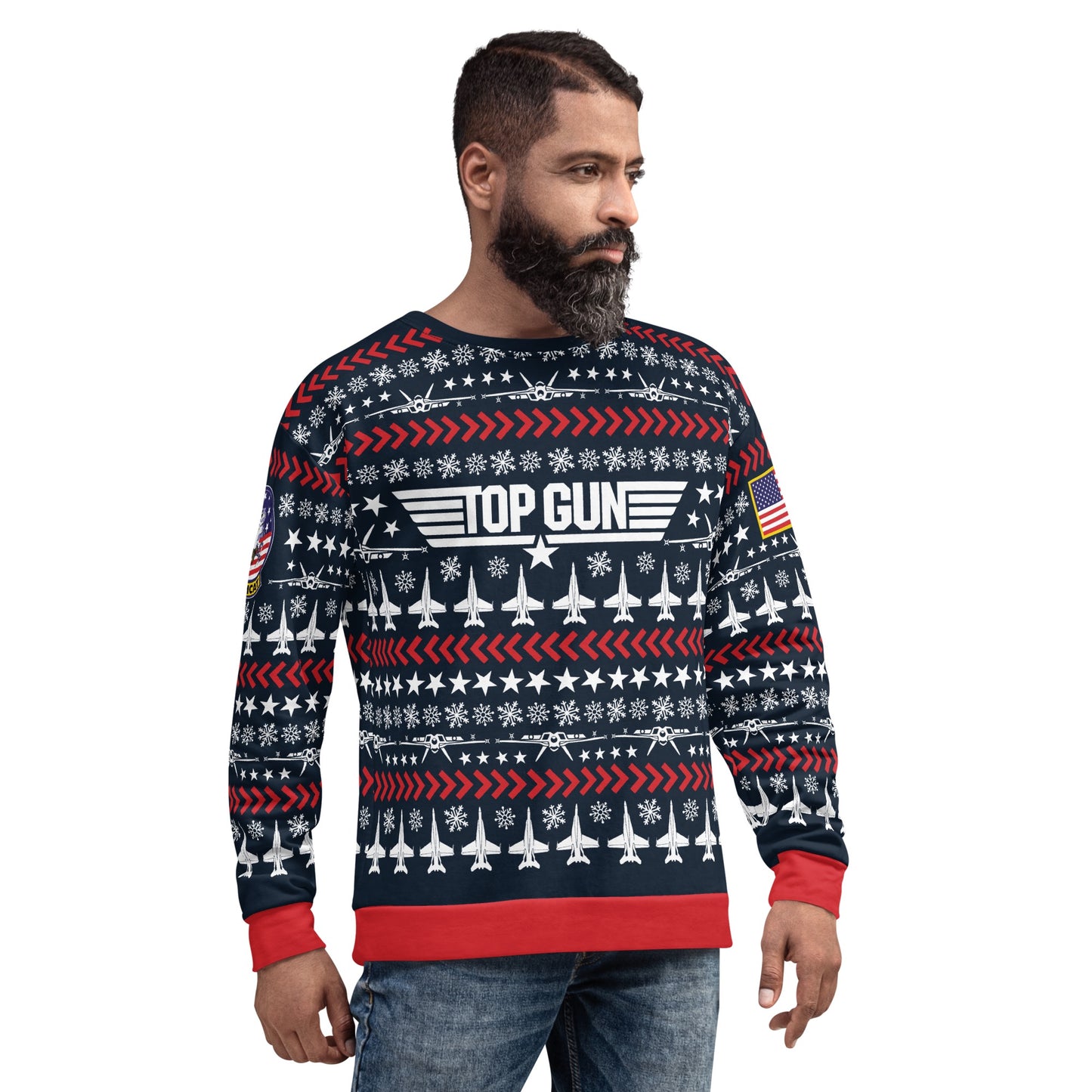 Top Gun Tom Cat Unisex Crewneck Sweatshirt