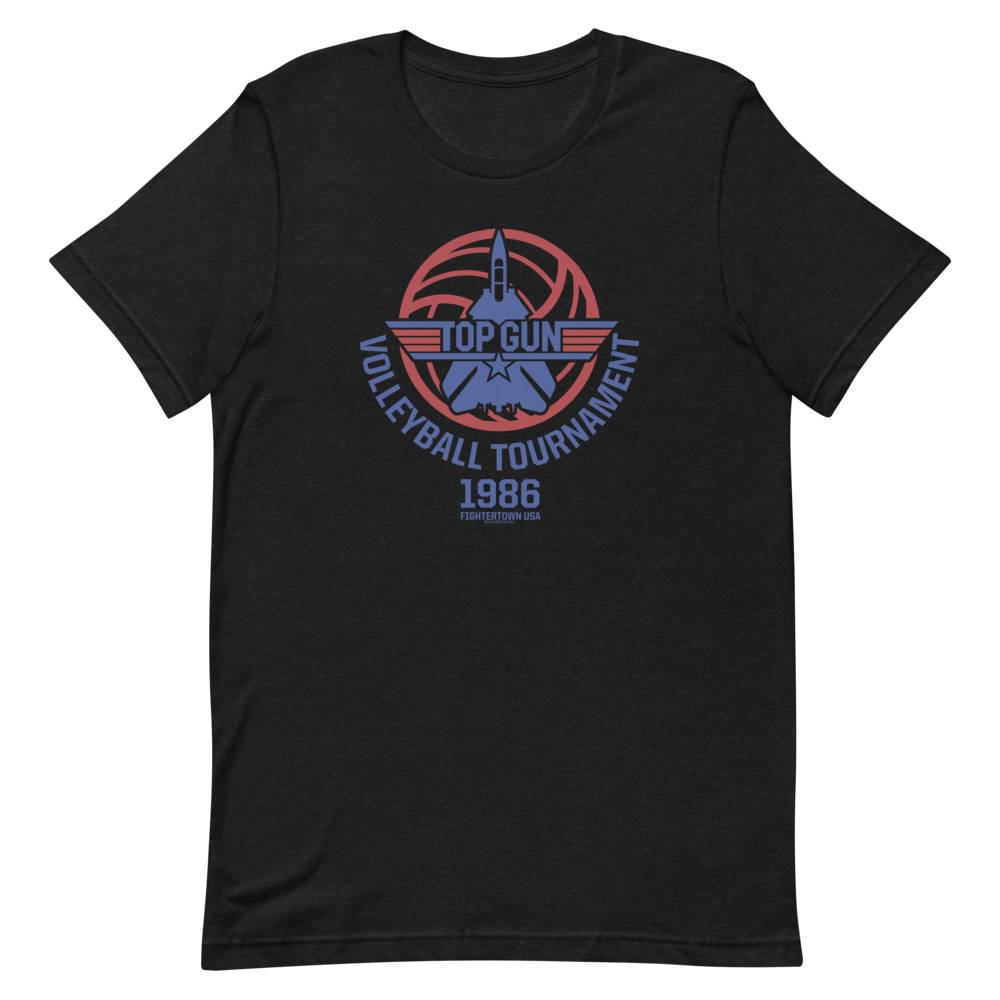 Top Gun Fighter Town USA 1986 Volleyball Tournament Unisex Premium T-Shirt