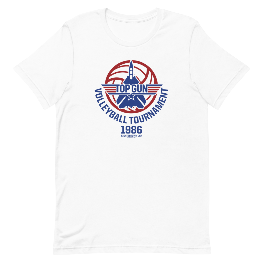 Top Gun Fighter Town USA 1986 Volleyball Tournament Unisex Premium T-Shirt