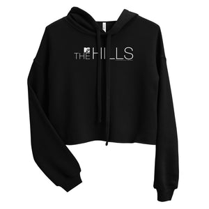 The Hills Logo Women's Fleece Crop Hooded Sweatshirt