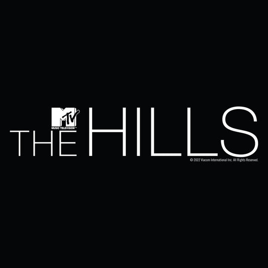 The Hills Logo Women's Fleece Crop Hooded Sweatshirt
