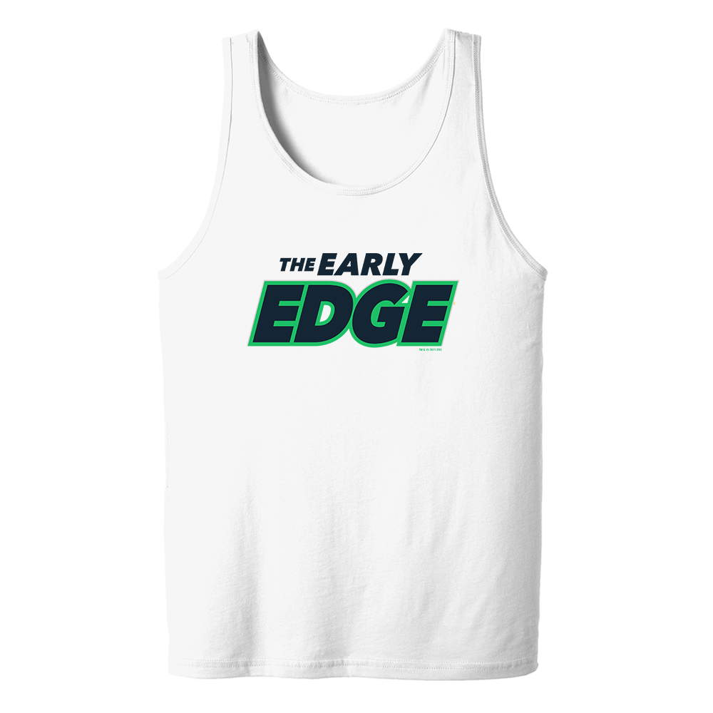 The Early Edge Podcast Logo Adult Tank Top