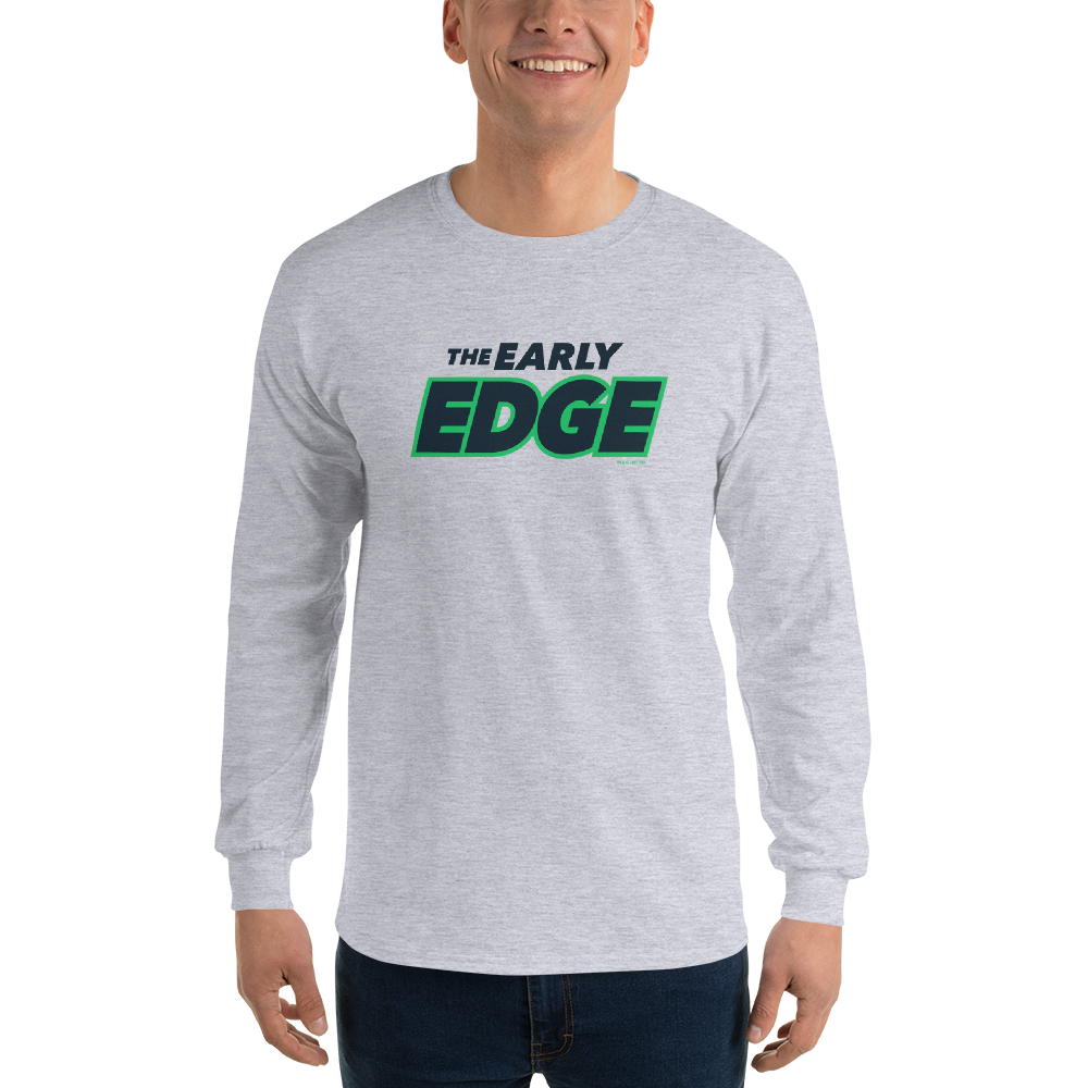 The Early Edge Podcast Logo Adult Long Sleeve T-Shirt