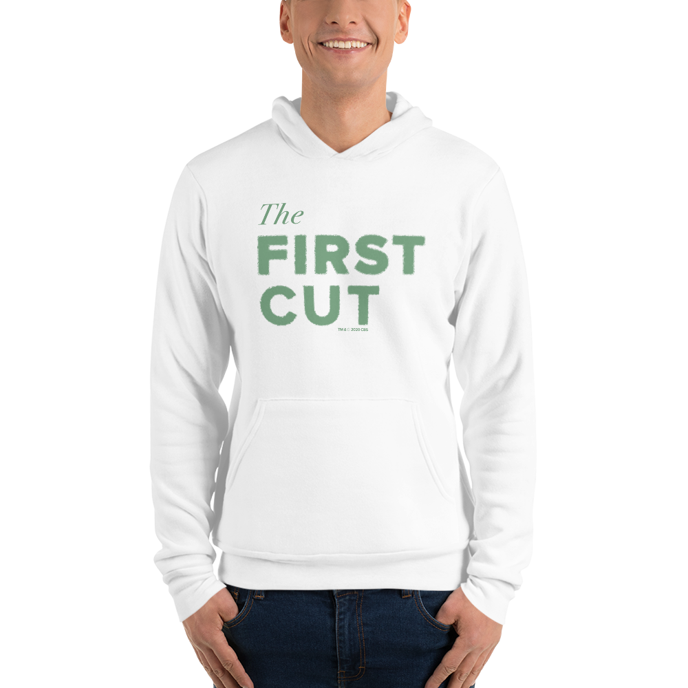 First Cut The First Cut Golf Podcast Logo Adult Fleece Hooded Sweatshirt