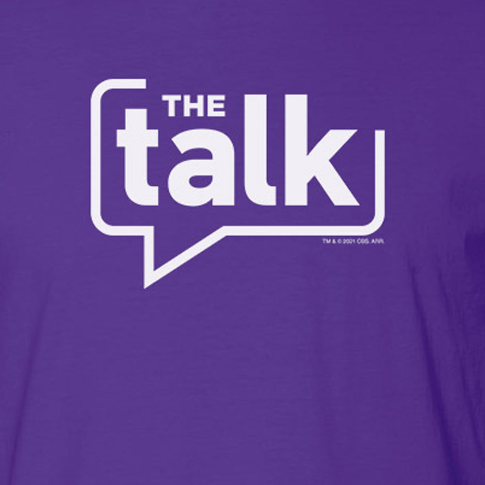 The Talk Saison 12 Weiß Logo Erwachsene Kurzärmeliges T-Shirt